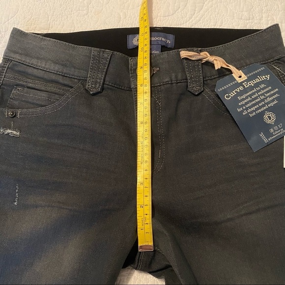 Democracy NWT “Ab”solution Booty Lift Gray Jeggings - 6 - Picture 13 of 16